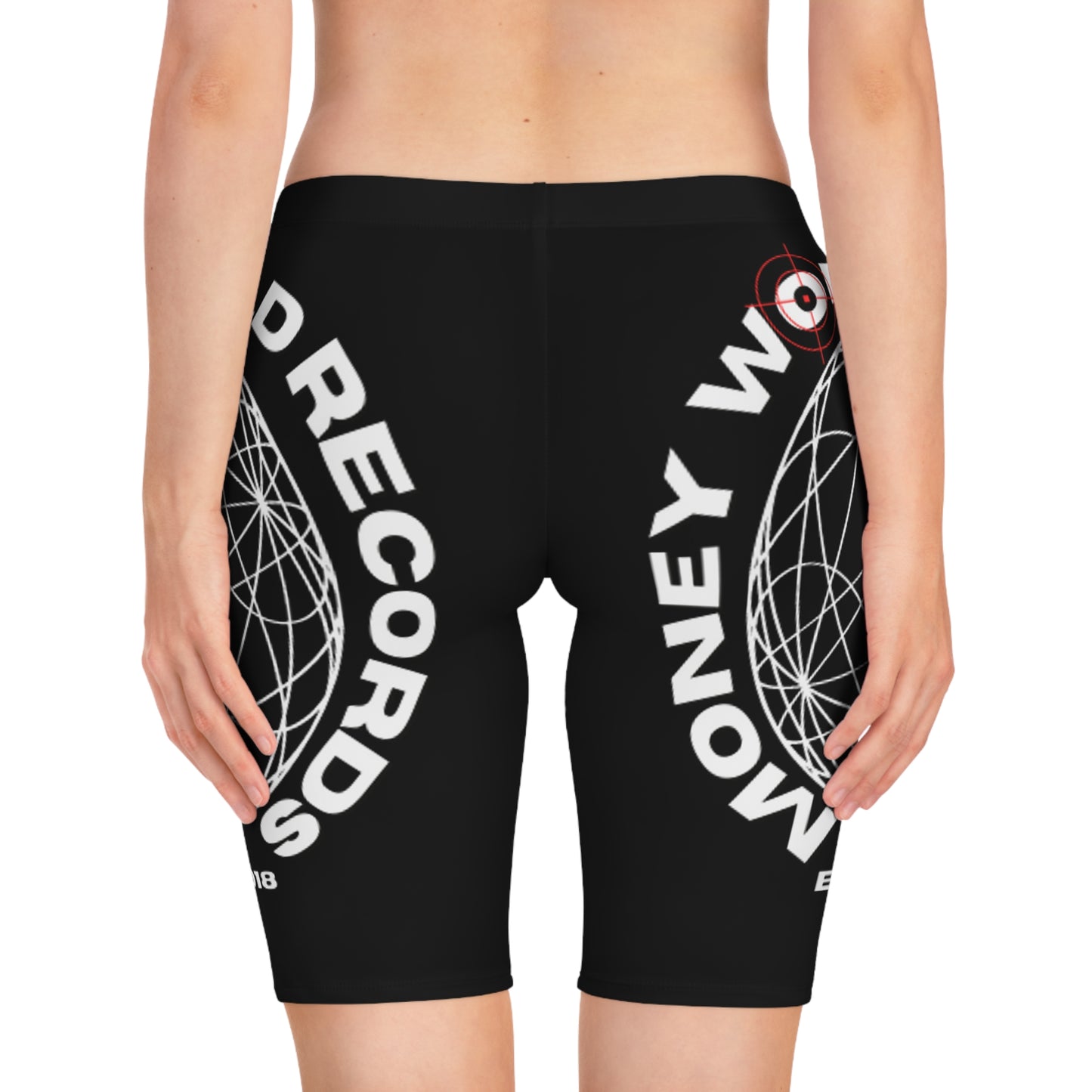 Women's MoneyWorld Bike Shorts (AOP)