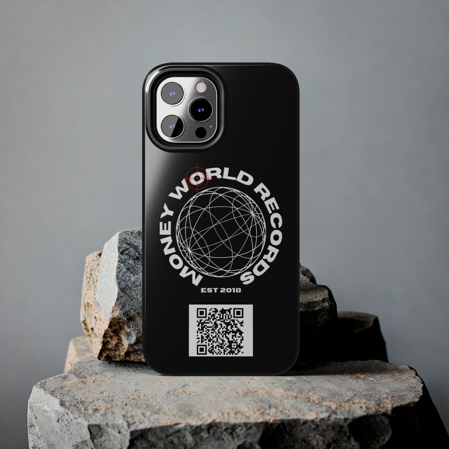 Money World Phone Case ( Money World Logo + QR code )