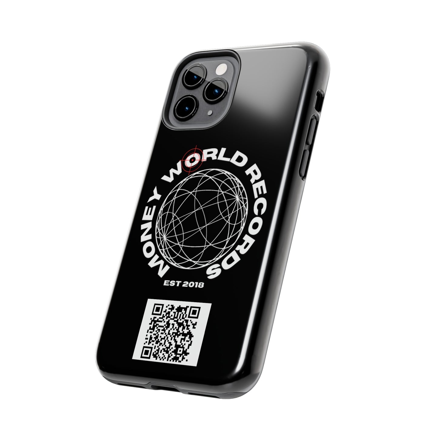 Money World Phone Case ( Money World Logo + QR code )